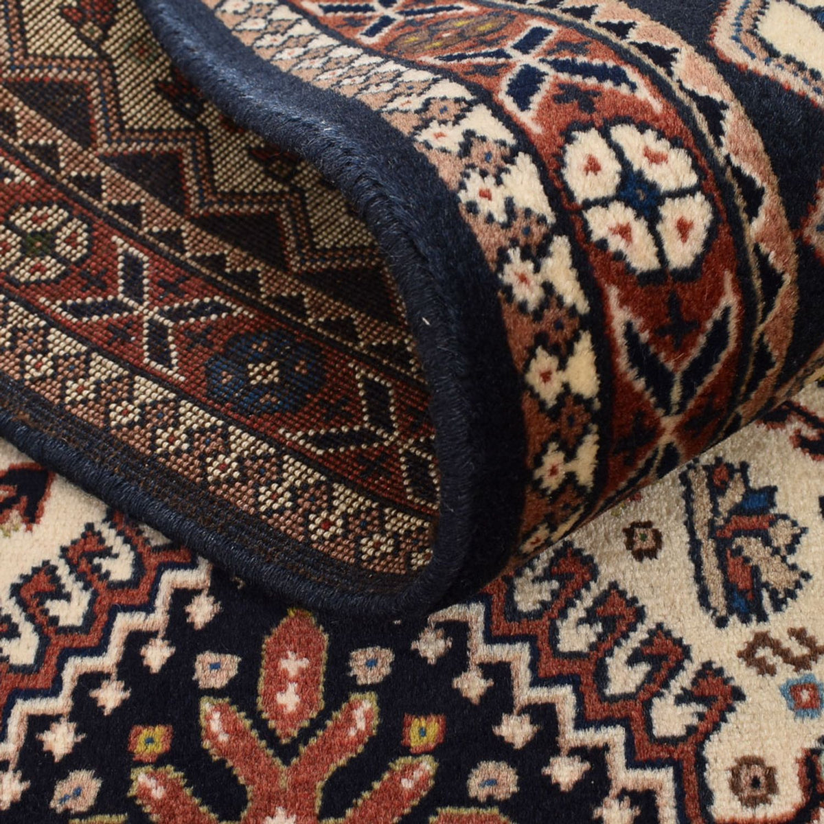 Alfombra de pasillo Alfombra persa - Nómada - 390 x 70 cm - beige claro