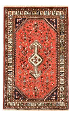 Alfombra persa - Nómada - 150 x 100 cm - rojo