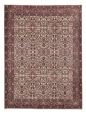 Alfombra persa - Bidjar - 400 x 302 cm - rojo burdeos