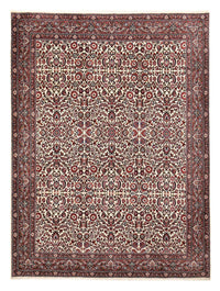 Alfombra persa - Bidjar - 400 x 302 cm - rojo burdeos