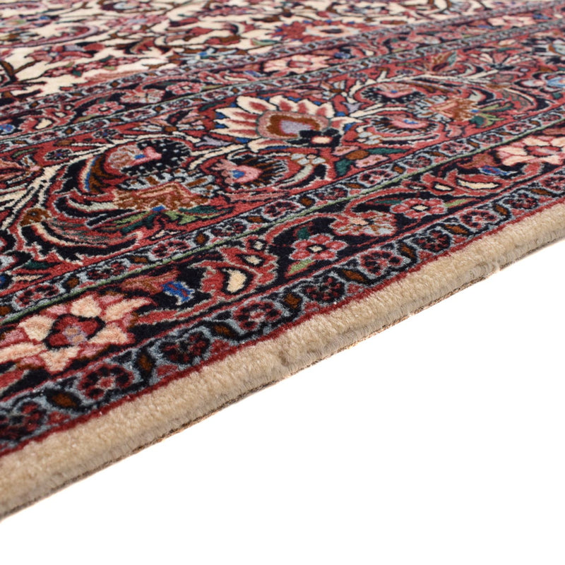 Alfombra persa - Bidjar - 400 x 302 cm - rojo burdeos