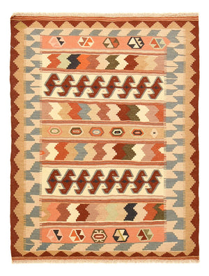 Alfombra Kelim - Oriental - 147 x 110 cm - multicolor