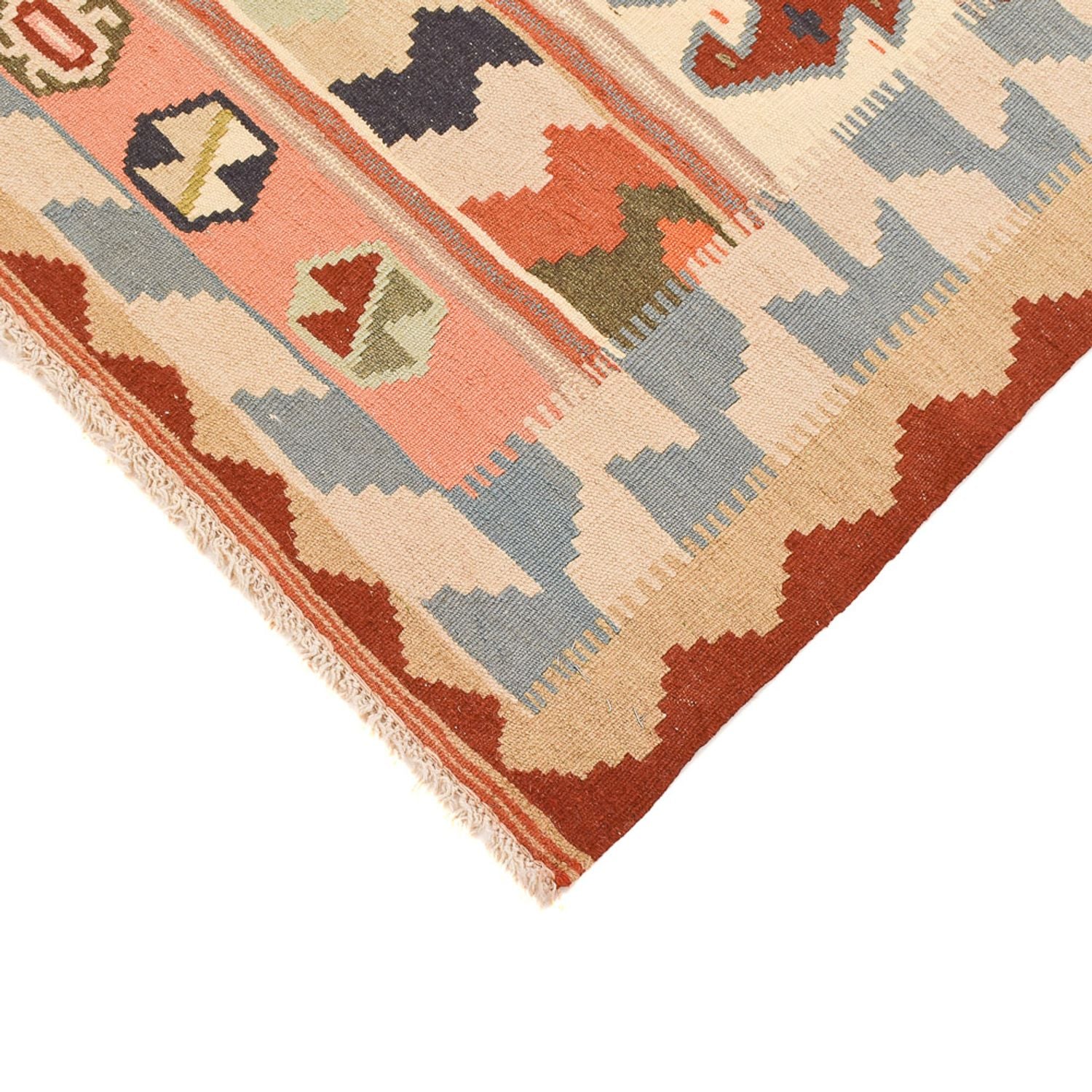 Alfombra Kelim - Oriental - 147 x 110 cm - multicolor