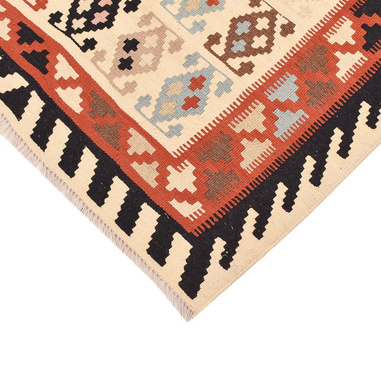 Alfombra Kelim - Oriental - 150 x 105 cm - beige