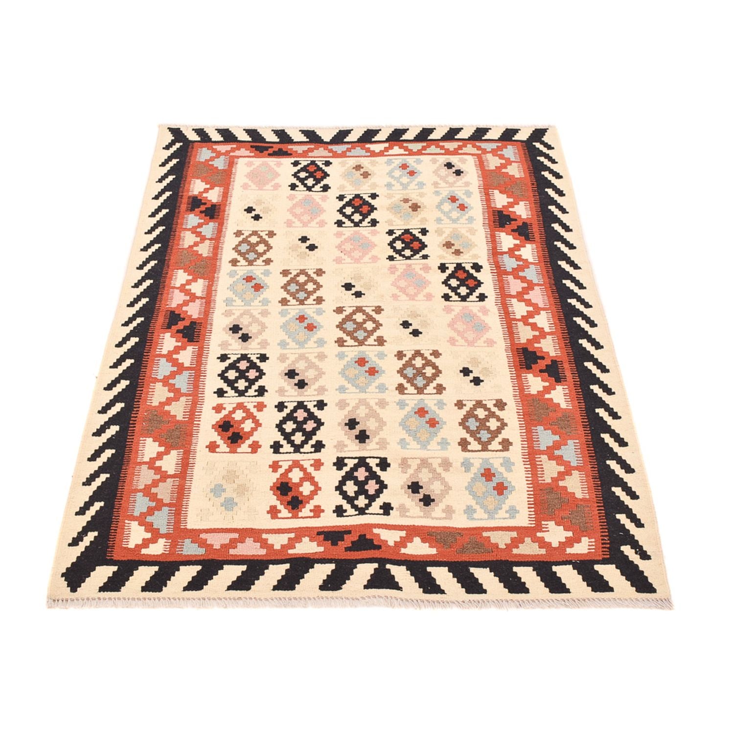 Alfombra Kelim - Oriental - 150 x 105 cm - beige