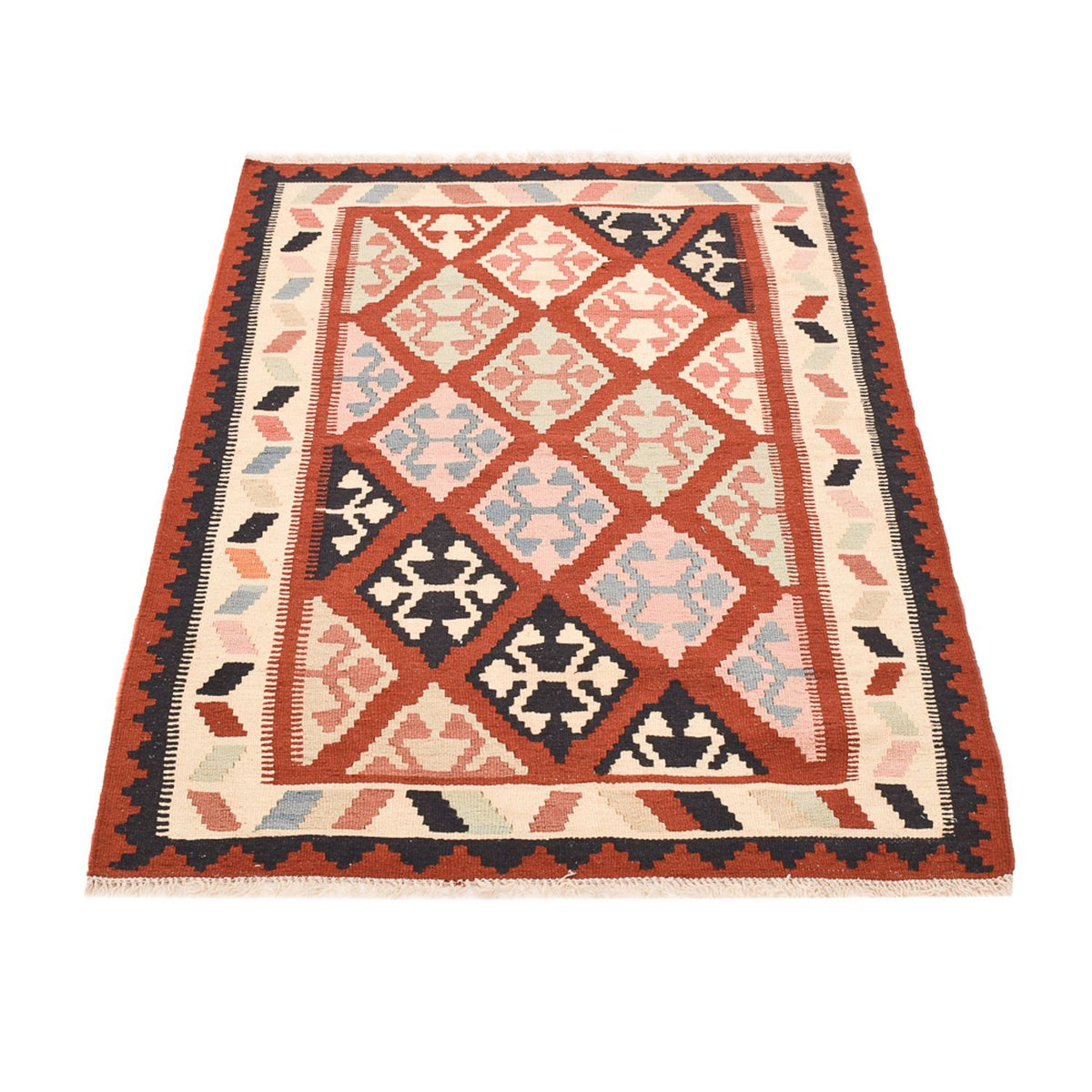 Alfombra Kelim - Oriental - 153 x 100 cm - multicolor