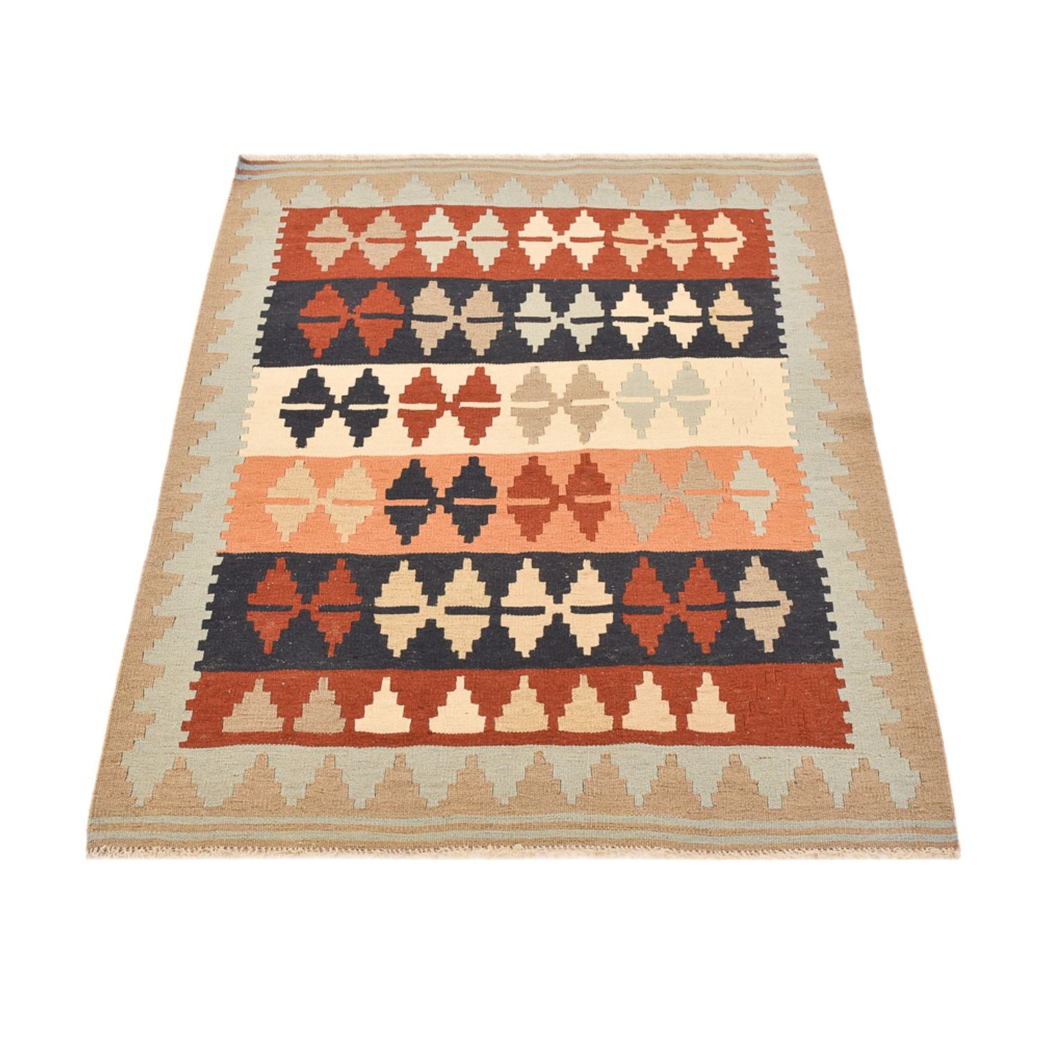 Alfombra Kelim - Oriental - 147 x 100 cm - multicolor