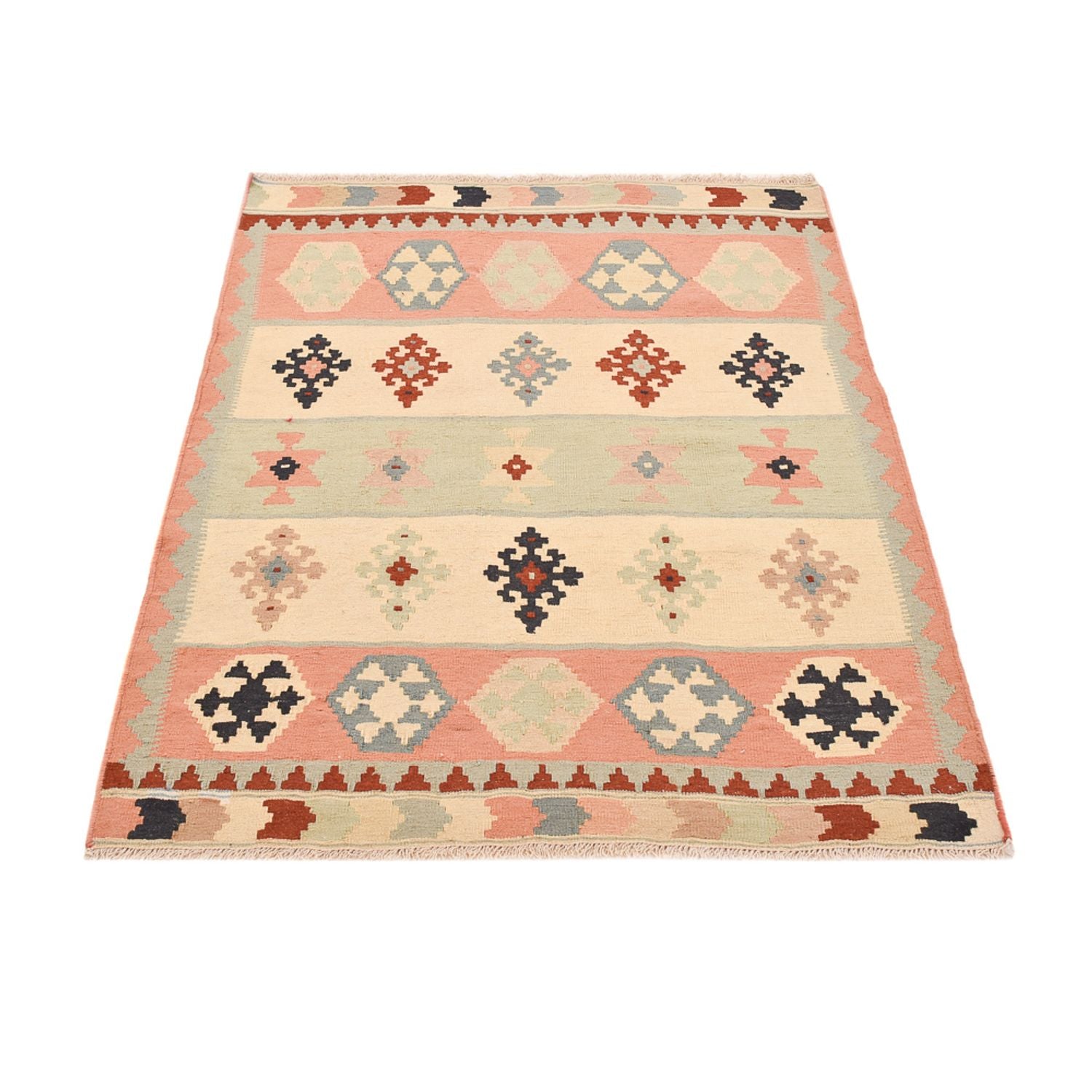 Alfombra Kelim - Oriental - 150 x 105 cm - multicolor