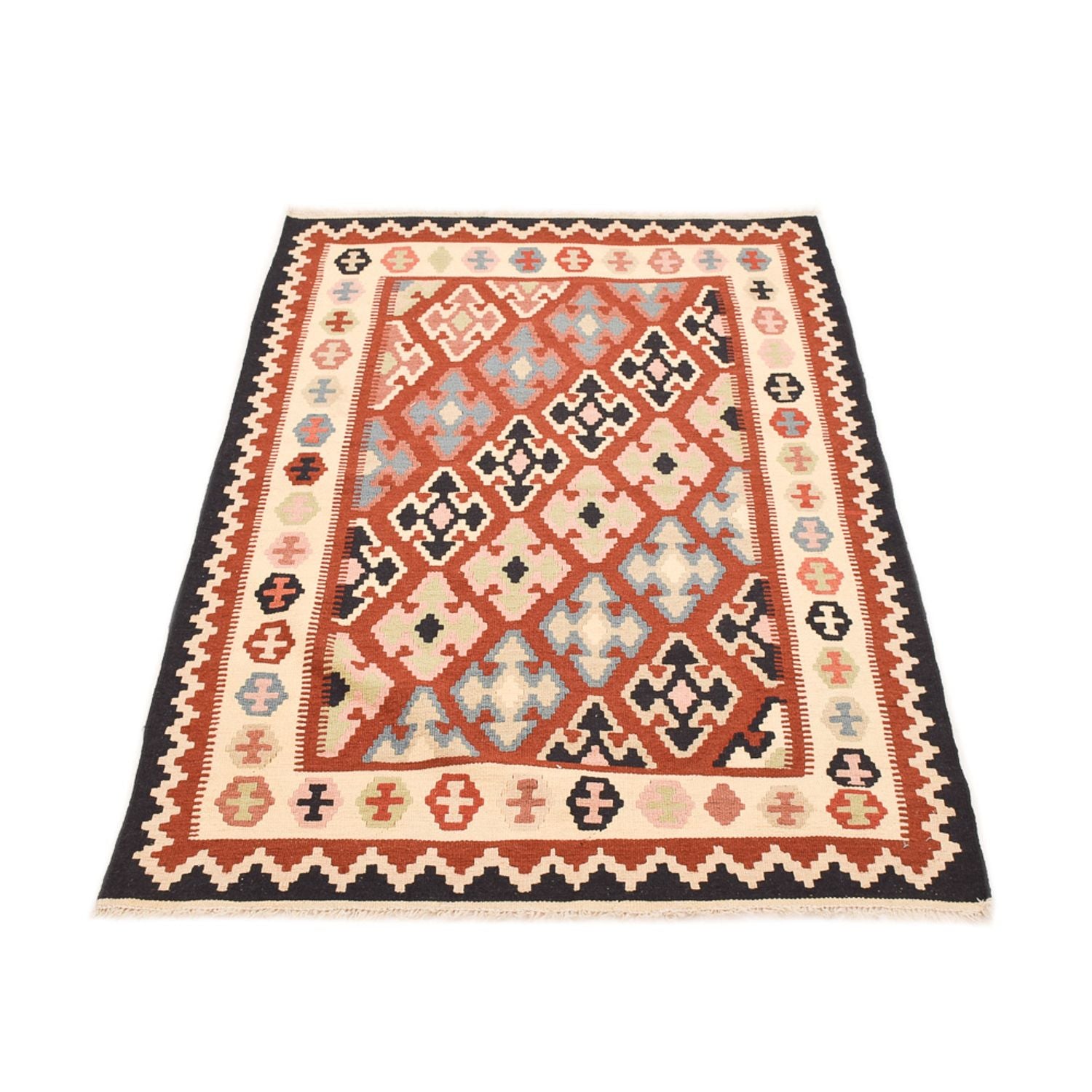 Alfombra Kelim - Oriental - 150 x 106 cm - multicolor
