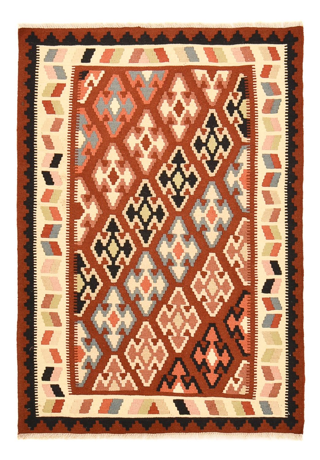 Alfombra Kelim - Oriental - 145 x 105 cm - multicolor
