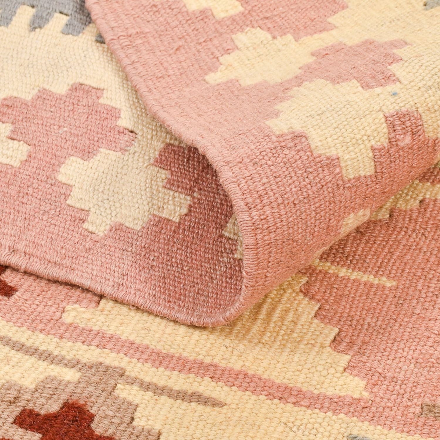 Alfombra Kelim - Oriental - 150 x 105 cm - beige