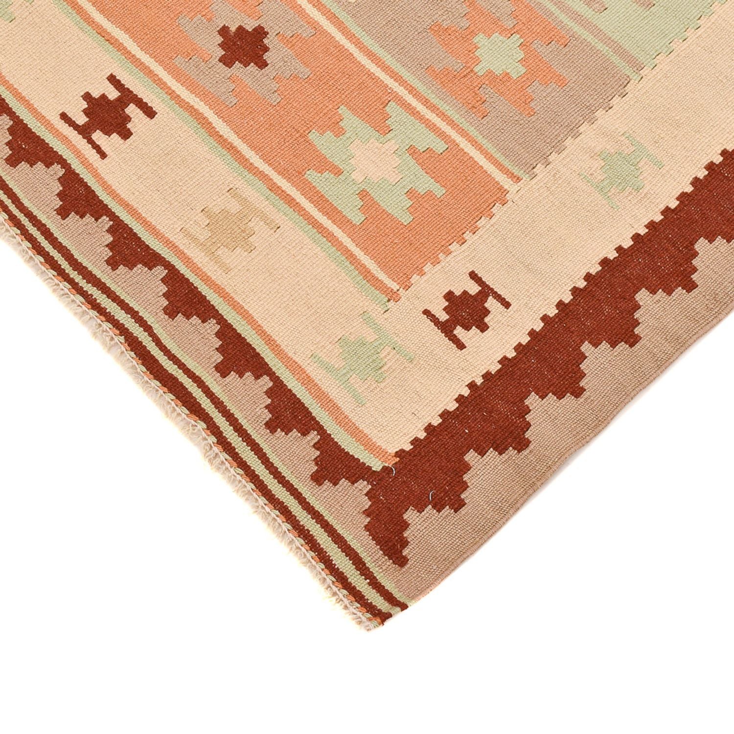 Alfombra Kelim - Oriental - 147 x 96 cm - beige