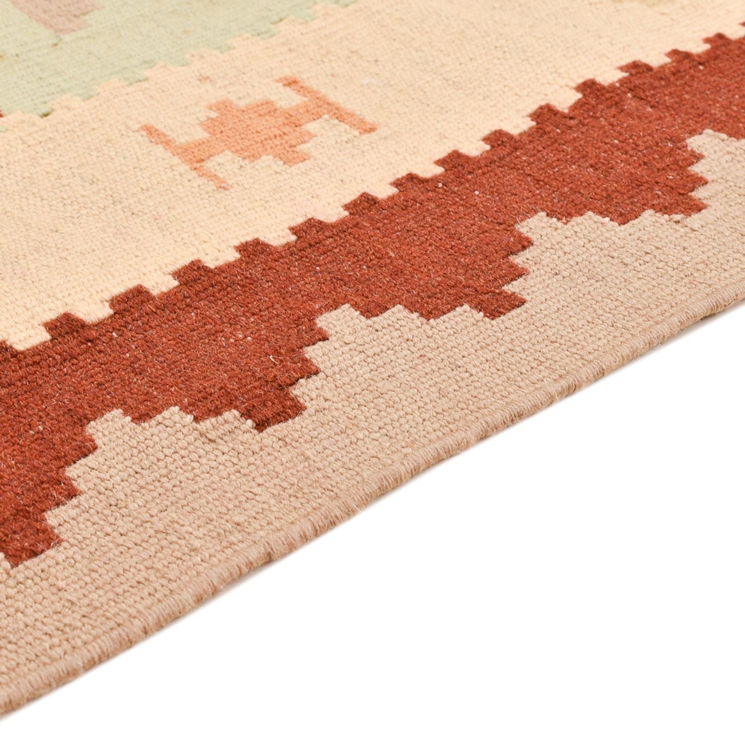 Alfombra Kelim - Oriental - 147 x 96 cm - beige