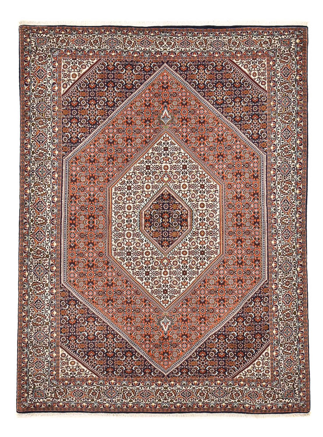 Alfombra persa - Bidjar - 243 x 182 cm - multicolor