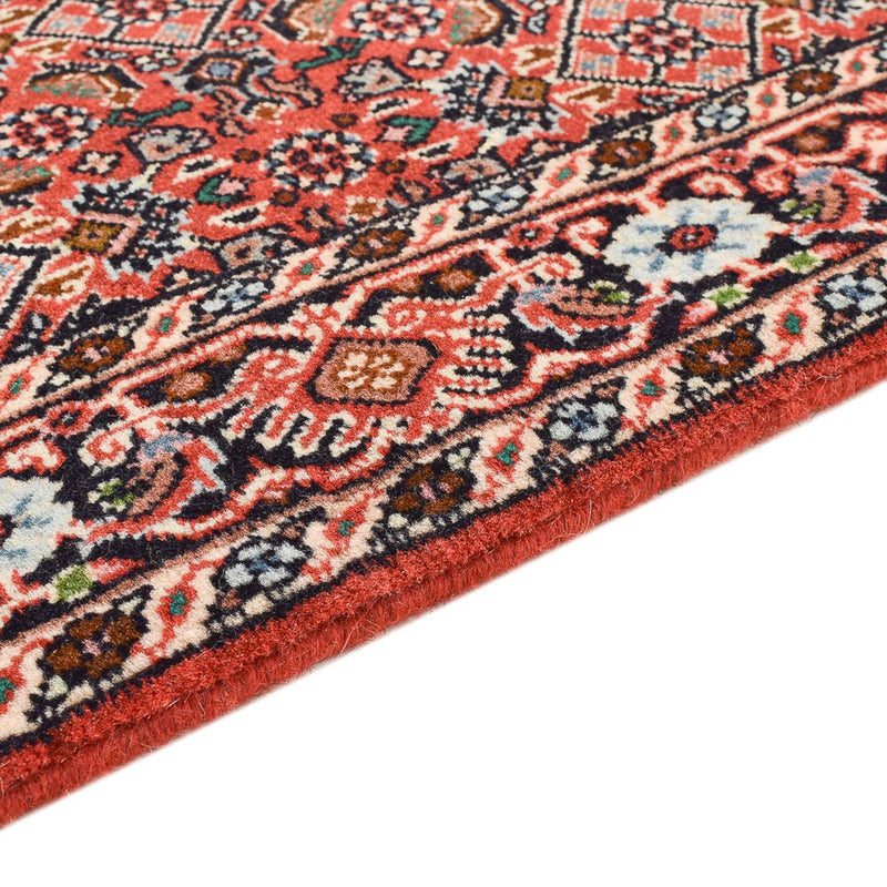 Alfombra de pasillo Alfombra persa - Bidjar - 308 x 77 cm - óxido