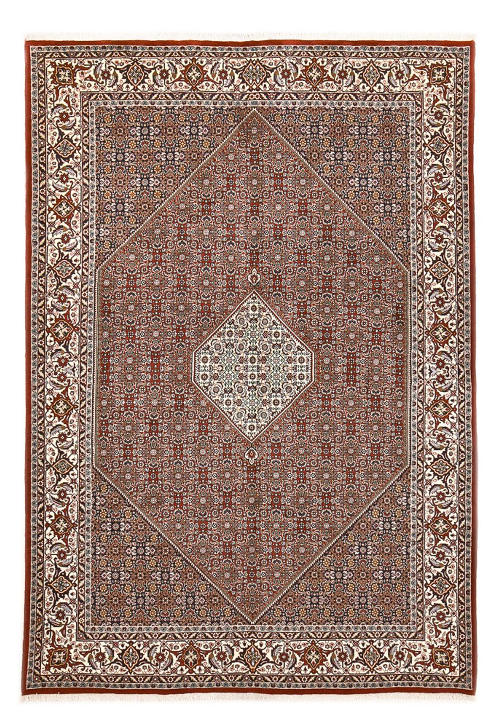 Alfombra persa - Bidjar - 298 x 200 cm - óxido