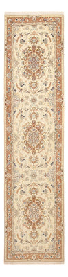 Alfombra de pasillo Alfombra Persa - Tabriz - Real - 370 x 87 cm - beige