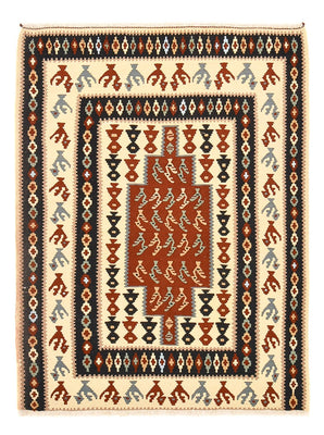 Alfombra Kelim - Oriental - 145 x 111 cm - multicolor