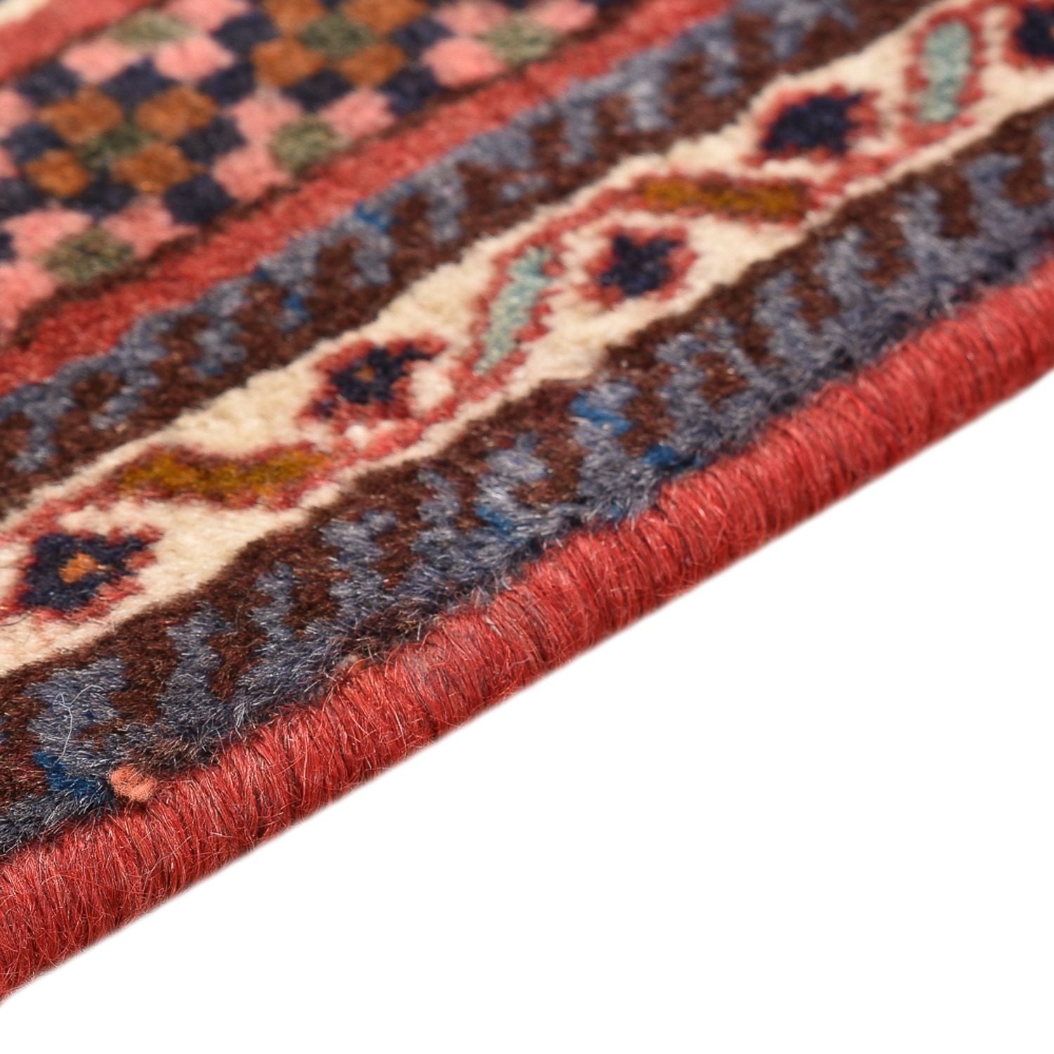 Alfombra persa - Nómada - 60 x 35 cm - azul oscuro