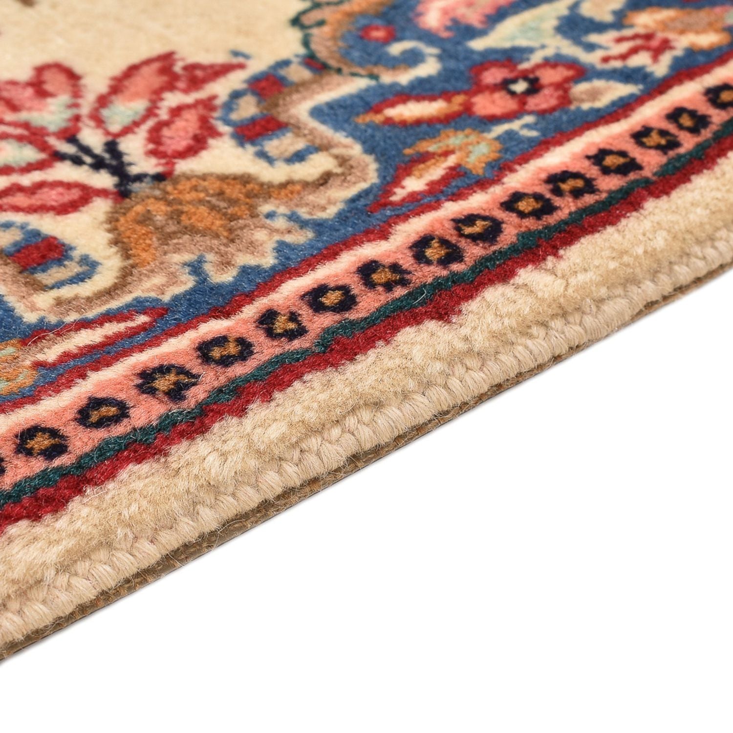 Alfombra persa - Real - 89 x 59 cm - multicolor