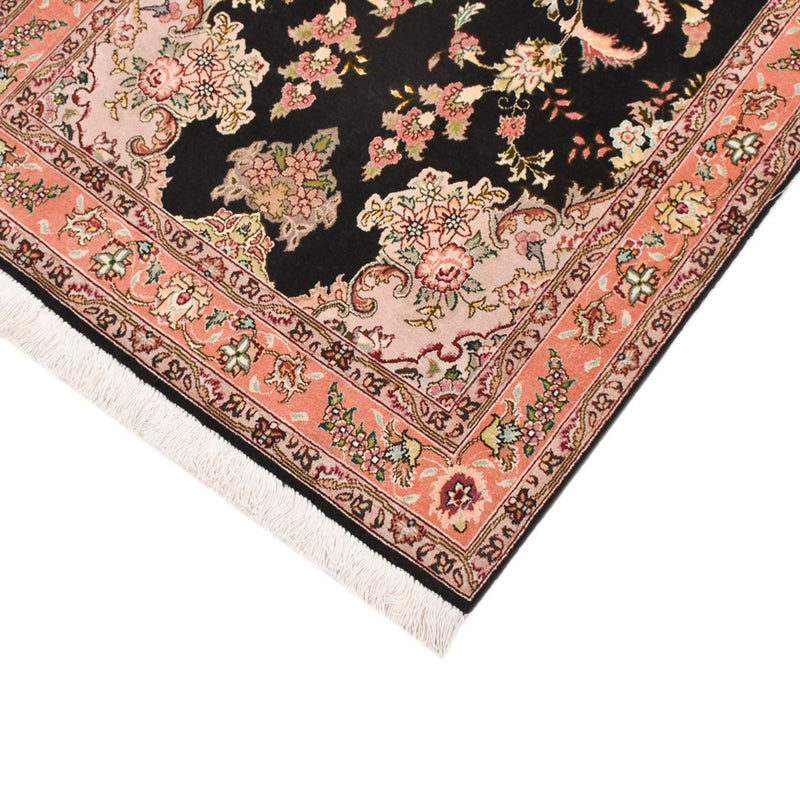 Alfombra de pasillo Alfombra Persa - Tabriz - Prima - 210 x 80 cm - azul oscuro