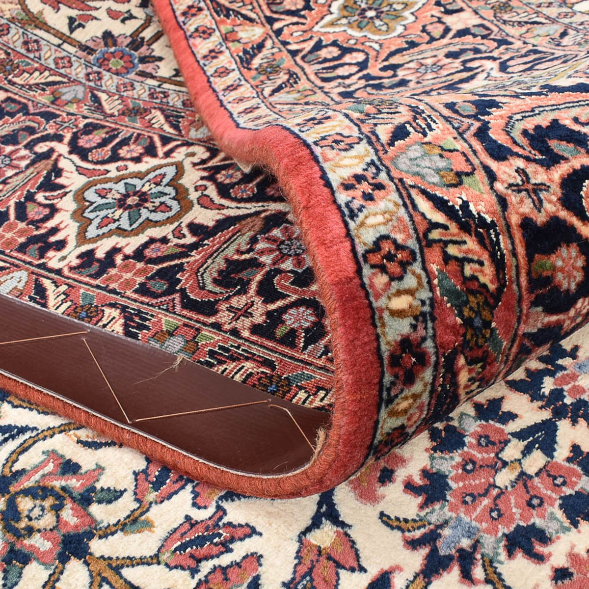 Alfombra persa - Bidjar - 289 x 206 cm - arena