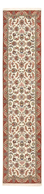 Alfombra de pasillo Alfombra Persa - Tabriz - Real - 301 x 68 cm - beige