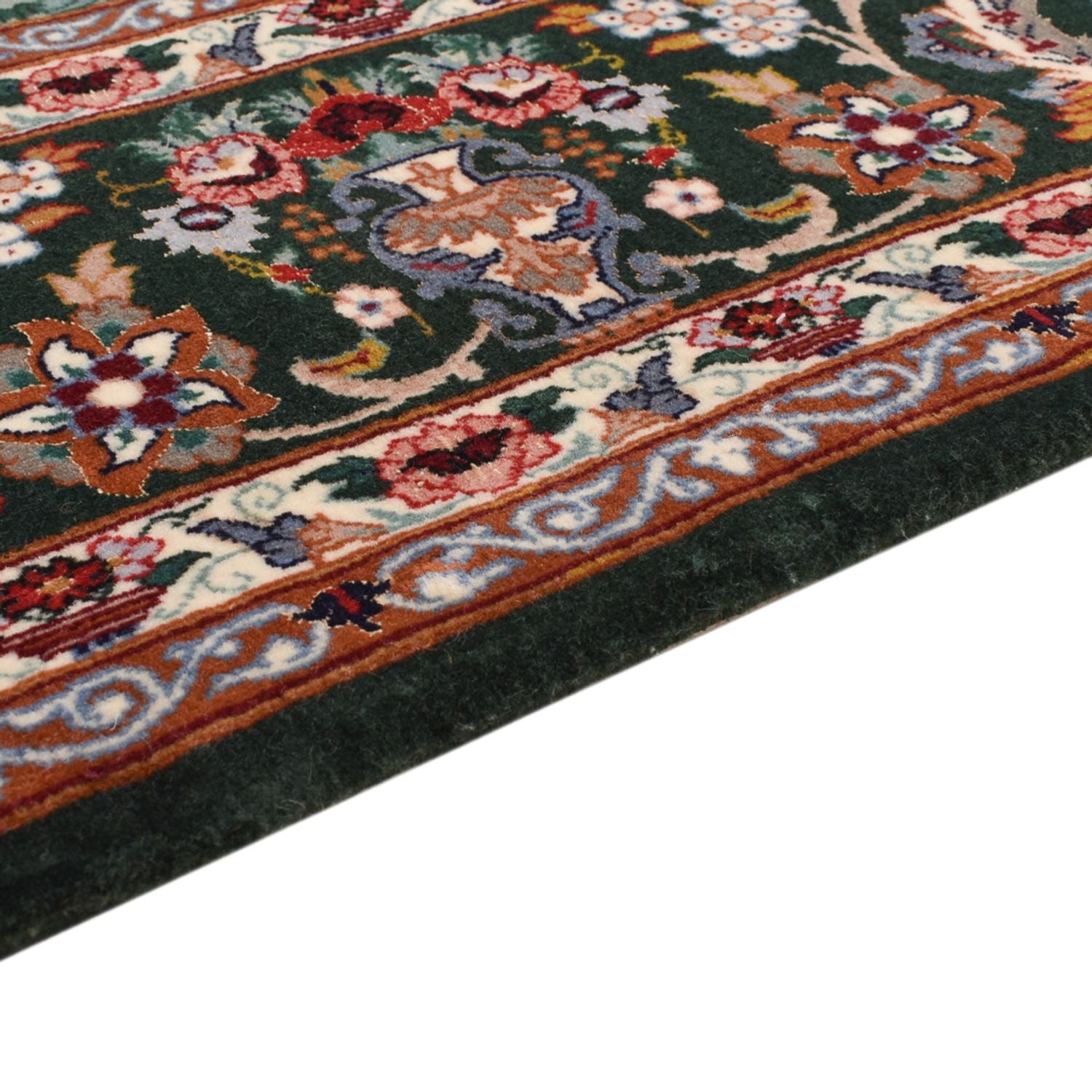 Alfombra Persa - Isfahan - Prima - 193 x 130 cm - turquesa