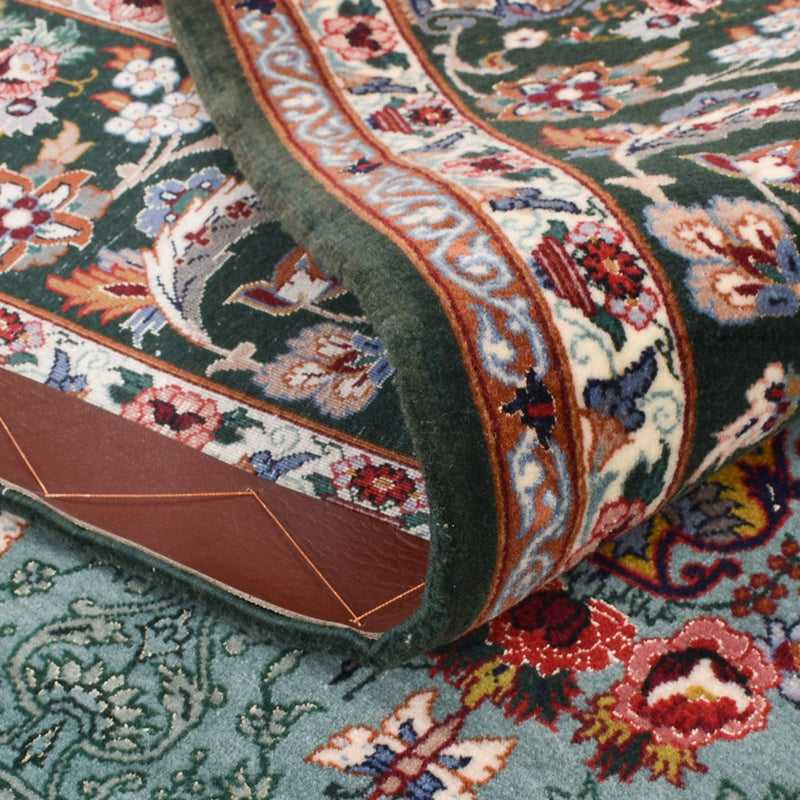 Alfombra Persa - Isfahan - Prima - 193 x 130 cm - turquesa