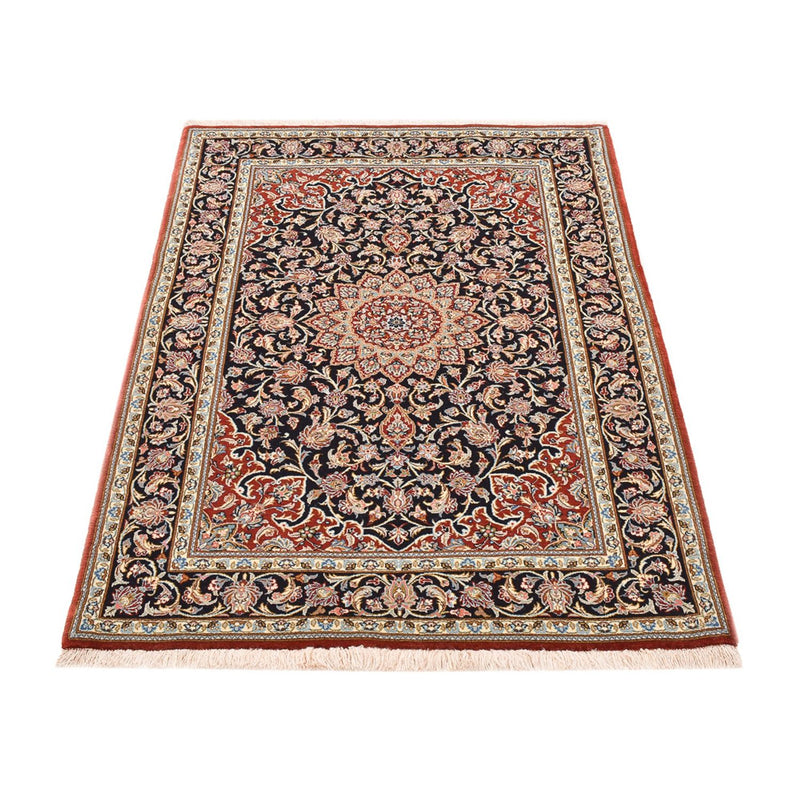 Alfombra Persa - Isfahan - Prima - 158 x 103 cm - azul oscuro
