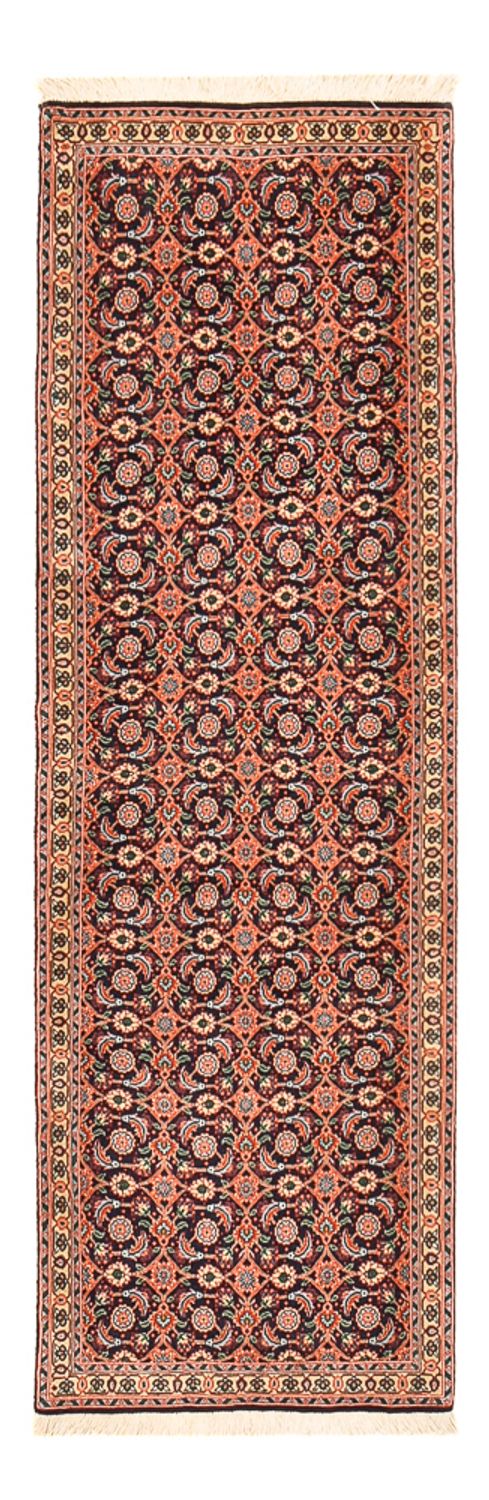 Alfombra de pasillo Alfombra Persa - Tabriz - Real - 192 x 64 cm - óxido