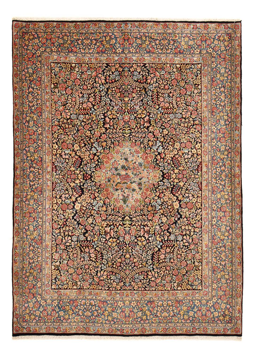 Alfombra persa - Real - 240 x 181 cm - beige oscuro