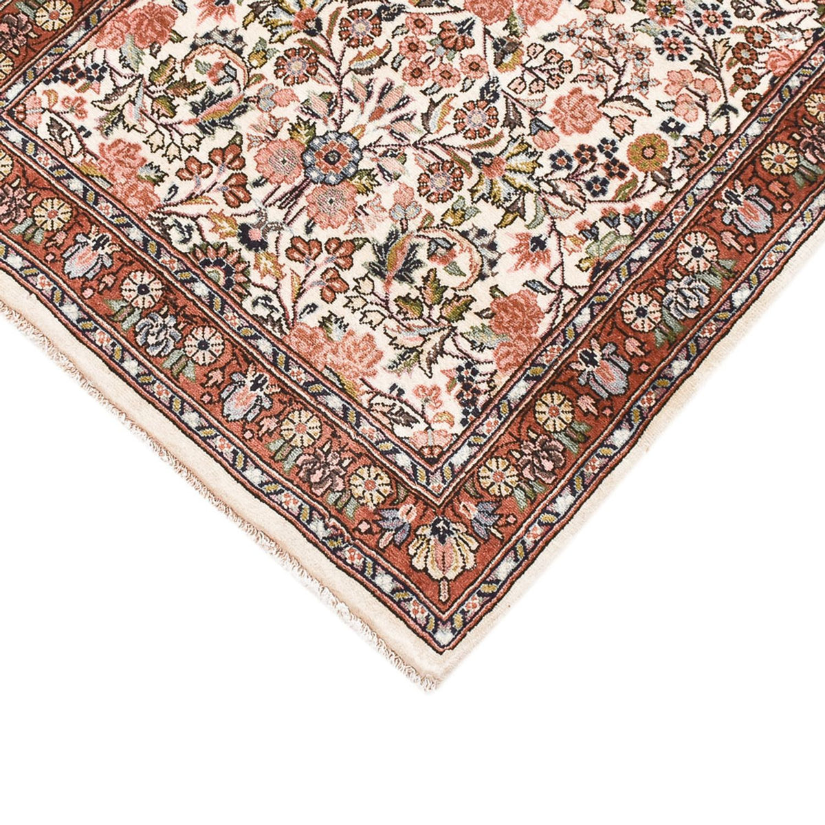 Alfombra de pasillo Alfombra persa - Bidjar - 308 x 74 cm - beige