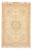 Alfombra Persa - Tabriz - Real - 218 x 150 cm - beige