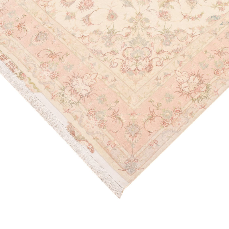 Alfombra Persa - Tabriz - Real - 218 x 150 cm - beige