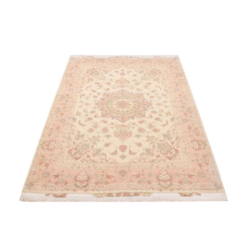 Alfombra Persa - Tabriz - Real - 218 x 150 cm - beige
