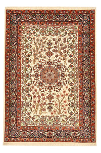 Alfombra Persa - Ghom - Royal - 157 x 109 cm - beige claro