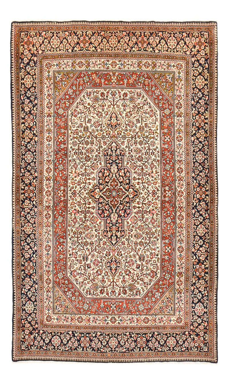 Alfombra persa - Ghom - 220 x 136 cm - óxido