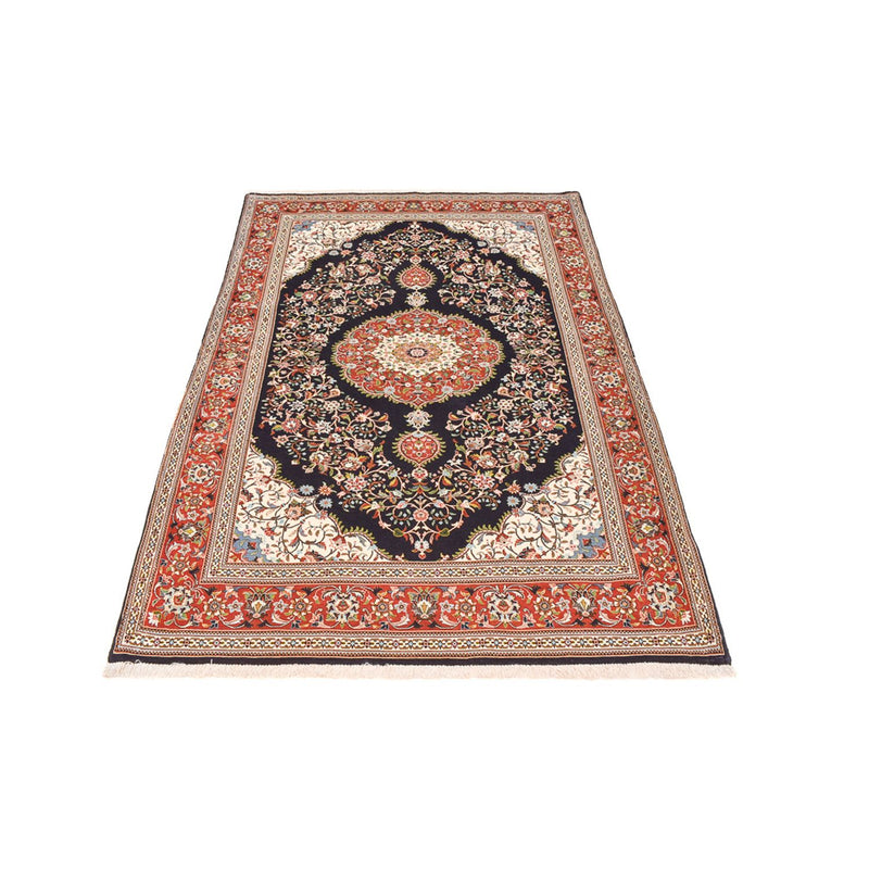 Alfombra Persa - Ghom - Royal - 218 x 138 cm - azul oscuro