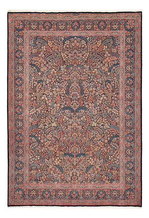 Alfombra persa - Real - 313 x 220 cm - rojo oscuro