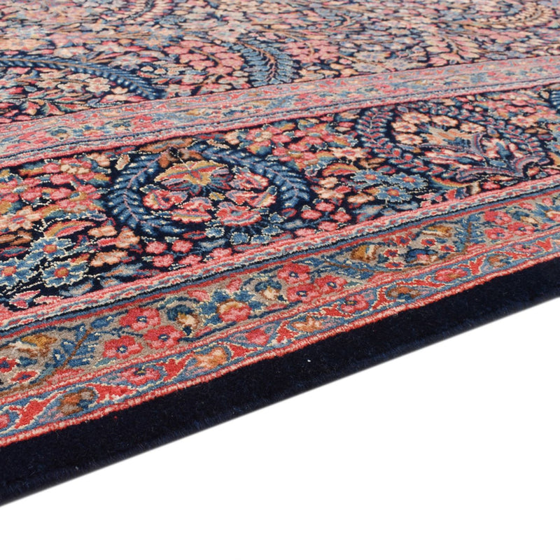 Alfombra persa - Real - 313 x 220 cm - rojo oscuro