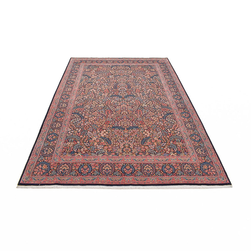 Alfombra persa - Real - 313 x 220 cm - rojo oscuro