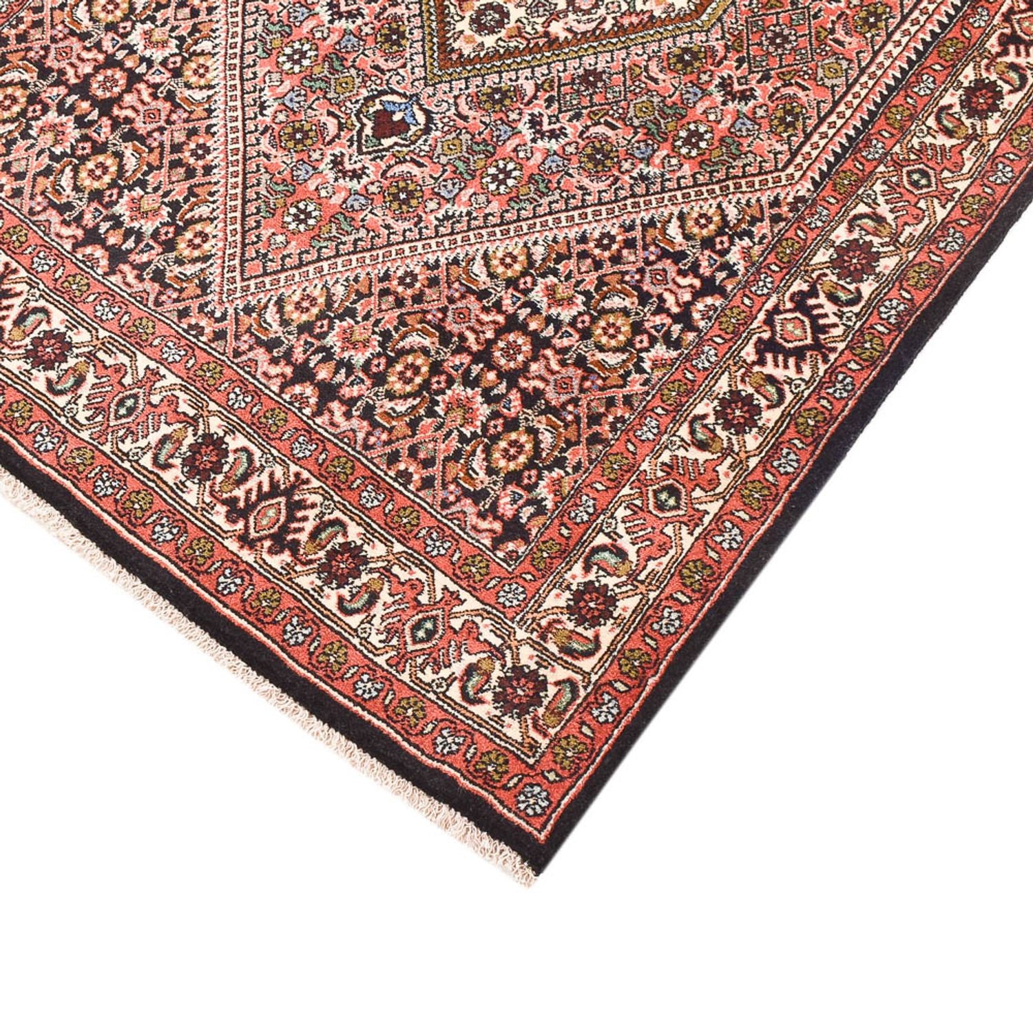 Alfombra persa - Bidjar - 156 x 88 cm - óxido