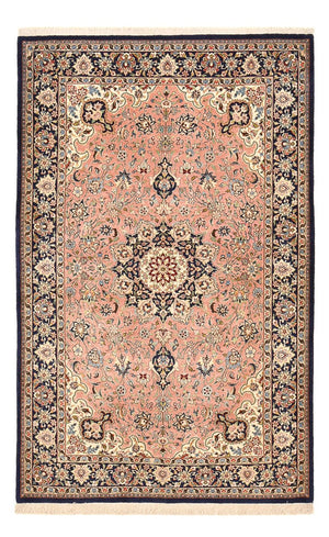 Alfombra Persa - Ghom - Royal - 216 x 135 cm - rojo claro