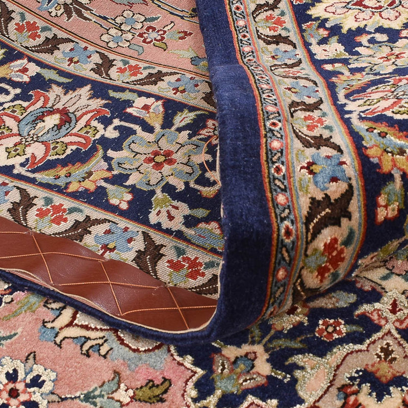 Alfombra Persa - Ghom - Royal - 216 x 135 cm - rojo claro