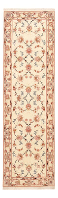 Alfombra de pasillo Alfombra Persa - Tabriz - Real - 262 x 77 cm - beige