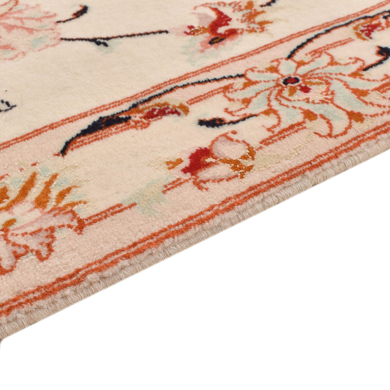 Alfombra de pasillo Alfombra Persa - Tabriz - Real - 262 x 77 cm - beige