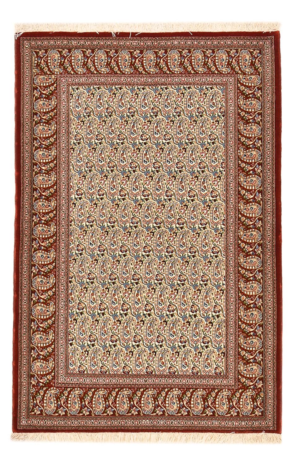 Alfombra Persa - Ghom - Royal - 154 x 104 cm - óxido