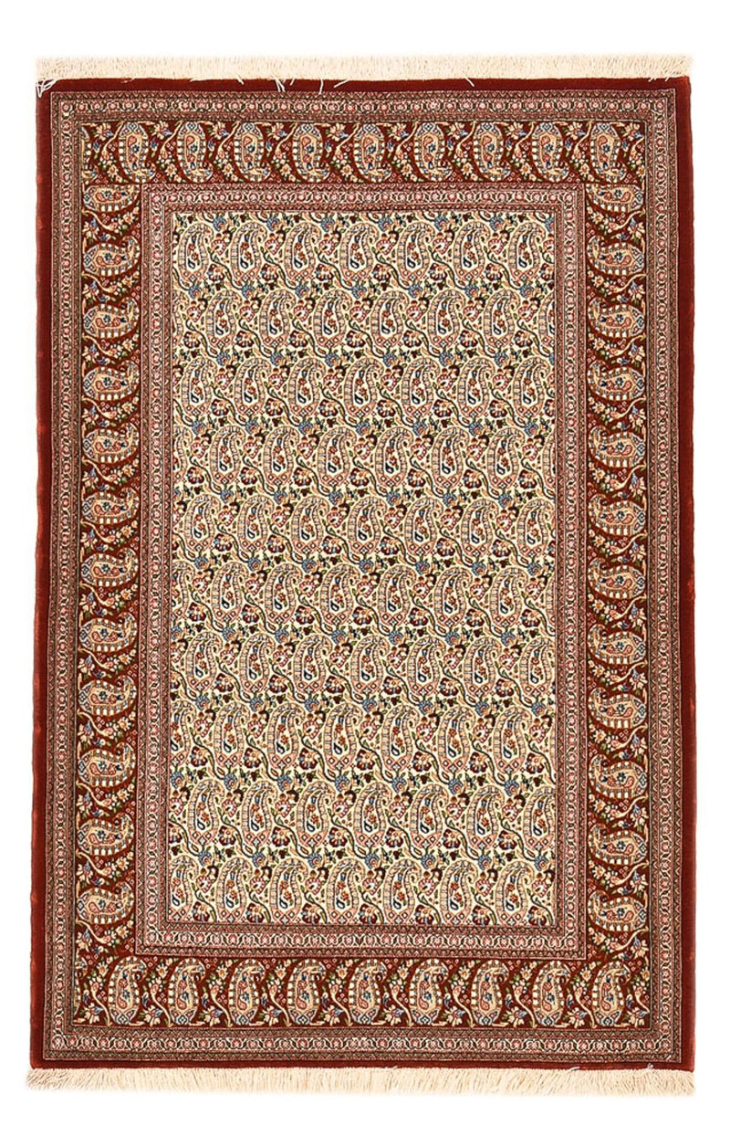 Alfombra Persa - Ghom - Royal - 154 x 104 cm - óxido