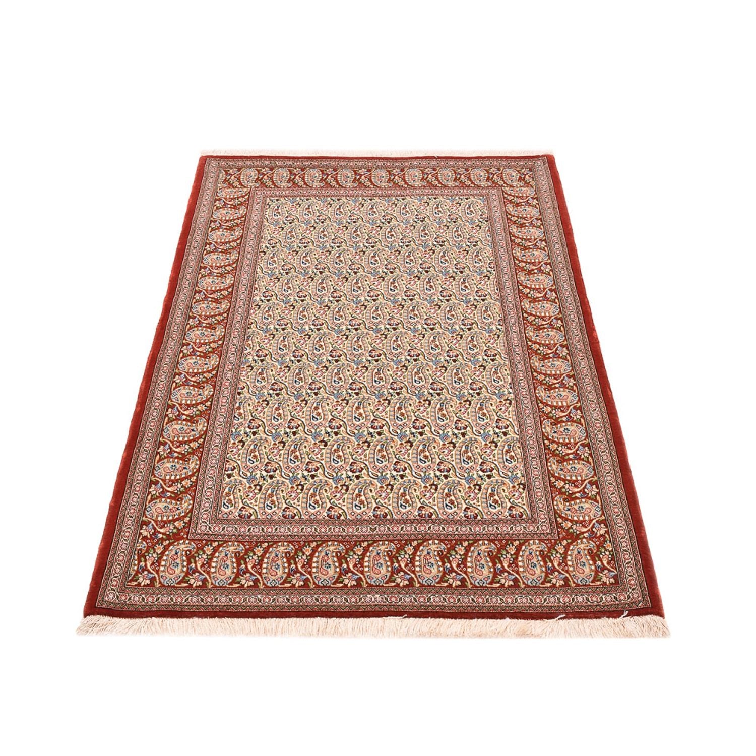 Alfombra Persa - Ghom - Royal - 154 x 104 cm - óxido